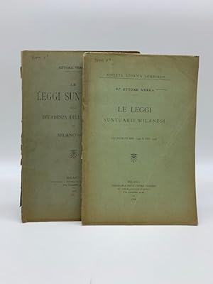 Le leggi suntuarie milanesi. Gli statuti del 1396 e del 1498. (SEGUE): Le leggi suntuarie e la de...