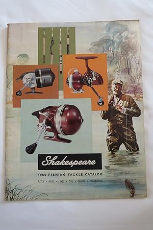 SHAKESPEARE 1966 FISHING TACKLE CATALOG
