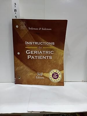 Instructions For Geriatric Patients (instructions For Geriatric Patients (sodeman))