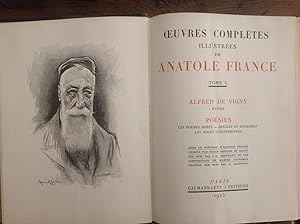 OEUVRES COMPLETES ILLUSTREES de ANATOLE FRANCE