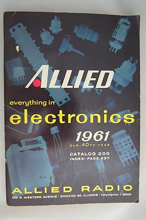 ALLIED EVERYTHING IN ELECTRONICS 1961 CATALOG