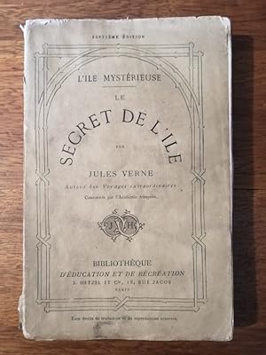 L ile mystérieuse Le secret de l ile sans date - VERNE Jules - Hetzel 7e édition en in-18 Collect...
