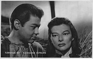 Turnham Bey Katharine Hepburn Rare Kwatta Belgium Postcard Size Film Photo