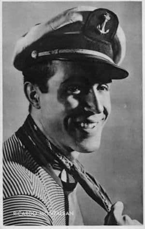 Ricardo Montalean Vintage Rare Kwatta Film Movie Postcard Size Photo