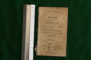 An abridgment of the history of the Bible. A new edition