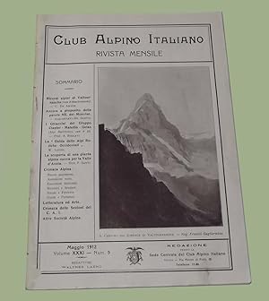 Club Alpino Italiano Maggio 1912