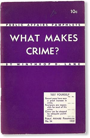 What Makes Crime