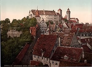 Deutschland, Nürnberg. Burg, Südseite.