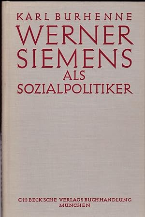 Werner Siemens als Sozialpolitiker