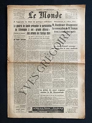 LE MONDE-N°2737-VENDREDI 13 NOVEMBRE 1953-MAURICE DENIS