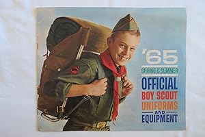 1965 SPRING & SUMMER OFFICIAL BOY SCOUT UNIFORMS & EQUIPMENT CATALOG