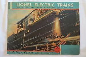 LIONEL ELECTRIC TRAINS: THE TRAINS THAT RAILROAD MEN BUY FOR THEIR BOYS, 1932 CATALOG