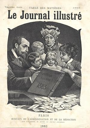 LE JOURNAL ILLUSTRE. ANNEE COMPLETE 1883.