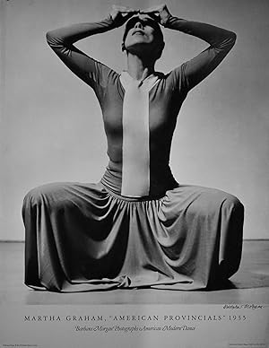 MARTHA GRAHAM, "AMERICAN PROVINCIALS" 1935 Barbara Morgan Photographs American Modern Dance.