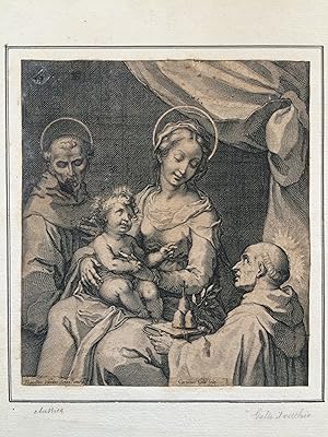 Madonna con Bambino, S. Bernardo e S. Gerardo