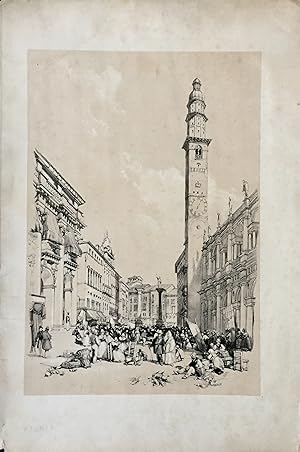 Veduta di Piazza dei Signori a Vicenza