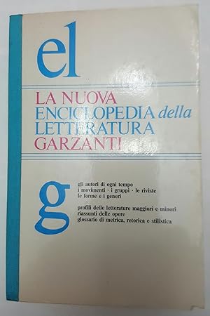 La nuova enciclopedia della letteratura Garzanti el