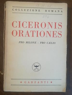 Collezione Romana Ciceronis Orationes