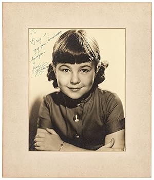 Photograph Inscribed by Child Actress Jane Withers to Gray Delmar
