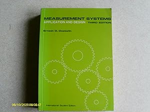 Measurement Systems: Application and Design