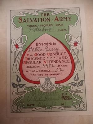 Wilful Madge Marshal [ with 1911 Salvation Army prize bookplate]
