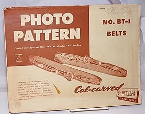 Photo Pattern. Created and Copyright 1948 - Pat. Pending. Designs by Fred Raposa. No. BT-1 Belts,...
