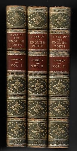 The Lives of the Most Eminent English Poets with Critical Observations on their Works; with Notes...