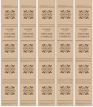 Théâtre Complet de Molière (5 Volumes)