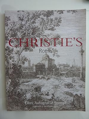 CHRISTIE'S ROMA Libri, Autografie e Stampe - Giovedì 13 Dicembre 2001