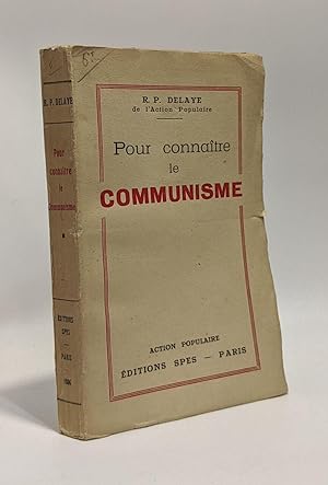 Pour connaître le communisme