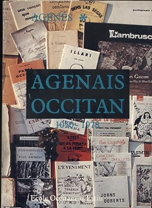 Anthologie de l'expression occitane en Agenais. Agenés occitan 1050-1978.