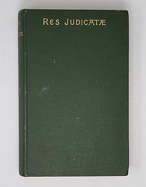 Res Judicatae - Papers and Essays