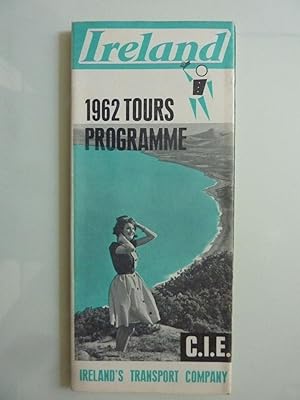 IRELAND 1962 TOURS PROGRAMME C.I.E. Ireland's Trasport Company