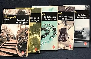 Maigret Collection: La Livre de Poche Series (Five Titles)