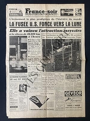 FRANCE-SOIR-N°4421-DIMANCHE 12/LUNDI 13 OCTOBRE 1958-VLAMINCK