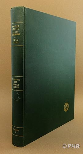 United States Steel Corporation T.N.E.C. Papers in Three Volumes