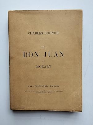 Le Don Juan de Mozart [ ENVOI de l' Auteur ]