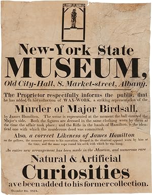 NEW-YORK STATE MUSEUM, OLD CITY-HALL, S. MARKET-STREET, ALBANY.A STRIKING REPRESENTATION OF THE M...