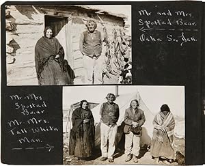 [ANNOTATED VERNACULAR PHOTOGRAPH ALBUM FEATURING A FARMING FAMILY IN SOUTH DAKOTA, WITH PICTURES ...