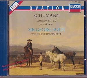 Schumann: Symphonies 1 & 2 * Sir Georg Solti * Mint* DECCA 417 787-2