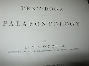 Text-Book Of Palaeontology Volume Ii With 373 Woodcuts.