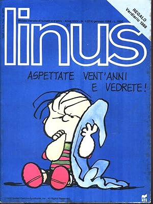 Linus - 12 vv. e almanacco 1988