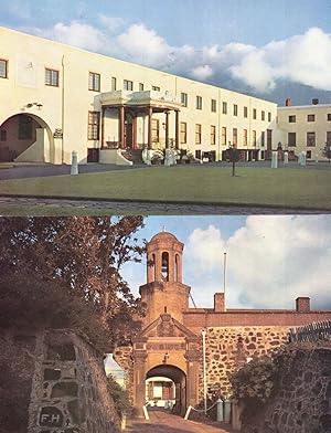 Castle Gateway Entrance Cape Town 2x Postcard s