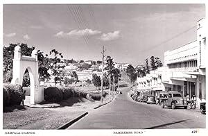 Namirembe Road Kampala Antique Real Photo Postcard