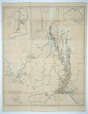 South Australia Shewing the Division into Counties of the Settled Portions of the Province With s...