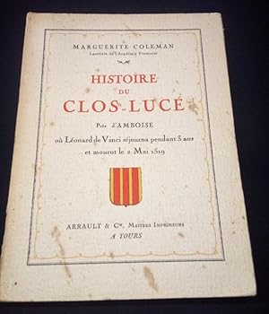 Histoire du Clos-Lucé prés d'Amboise ou Léonard de Vinci séjourna pendant 3 ans et mourut le 2 Ma...