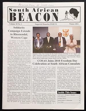 South African Beacon. Vol. 18 no. 1 (Winter 2011)