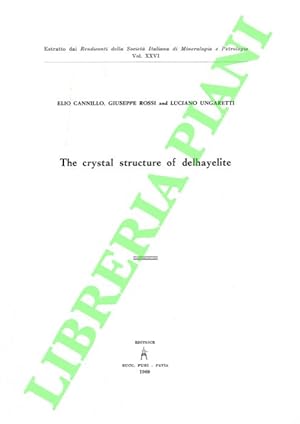 The crystal structure of delhayelite.