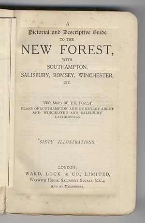 Pictorial (A) and Descriptive Guide to the New Forest, with Southampton, Salisbury, Romsey, Winch...