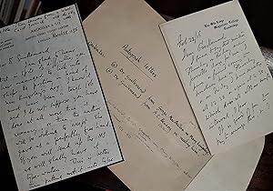 Two Handwritten Signed Letters